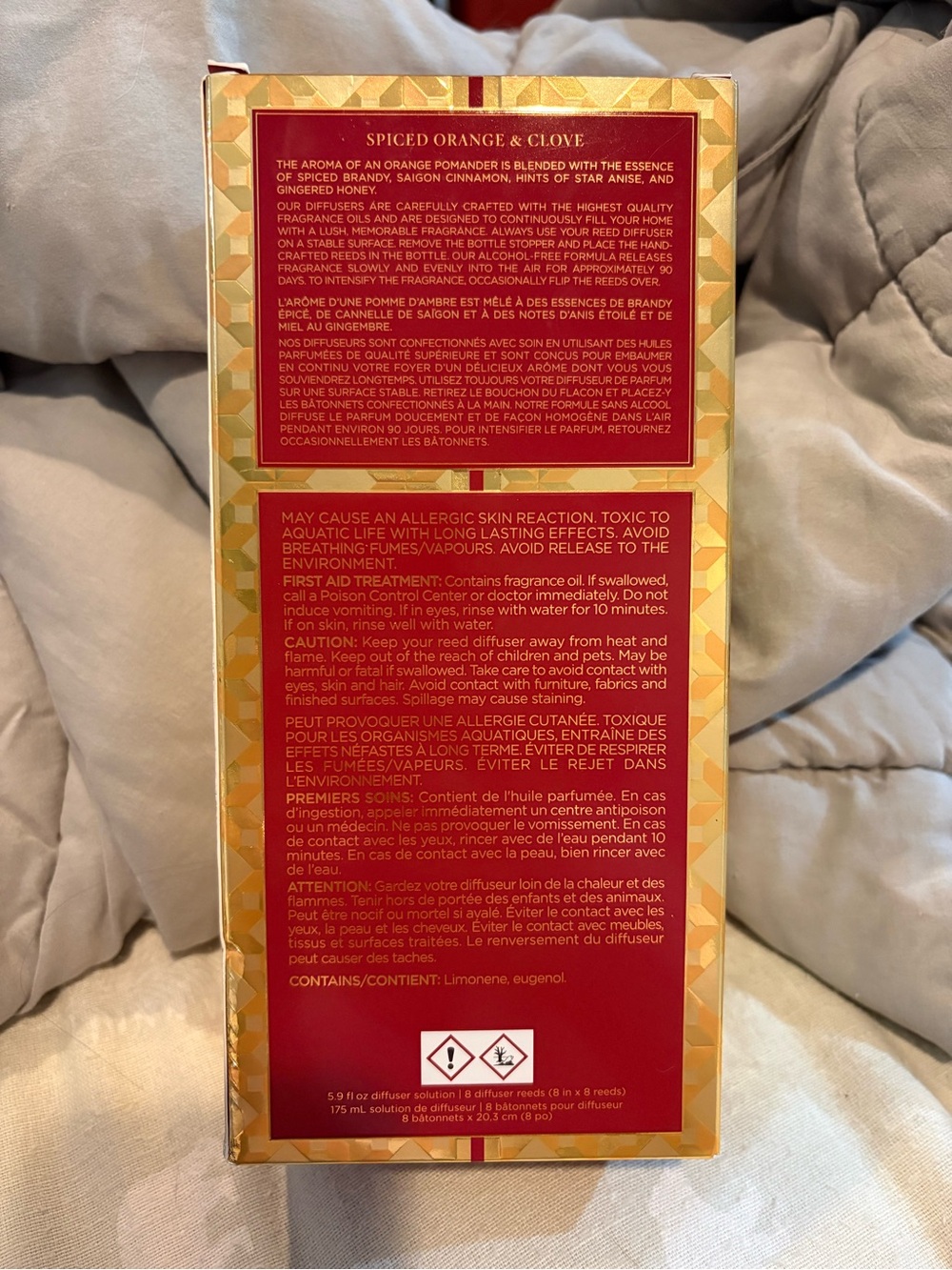 NEST Spiced Orange & Clove Reed Diffuser - Picture 2 of 4